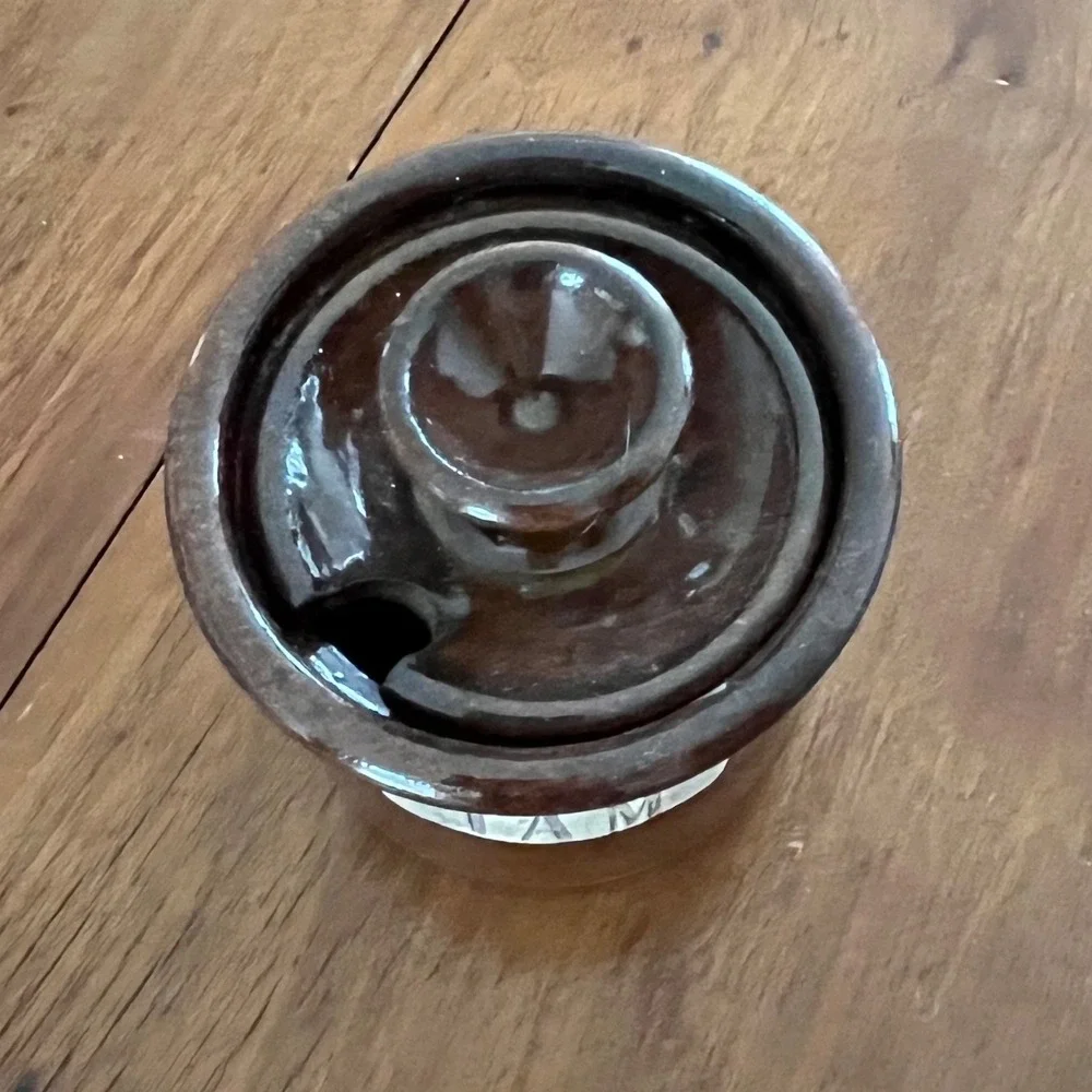 Vintage Stoneware Jam‎ Jar